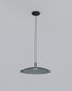 Lámpara colgante moderna gris minimalista, diseño elegante de Birot MX boutique de iluminación