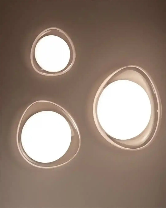 Lámparas de techo modernas redondas, luz ambiental, boutique de iluminación Birot MX