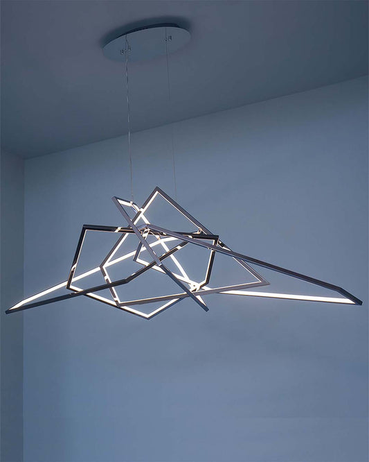 Apolo Grande - Lámpara Colgante LED Integrado Doble Altura