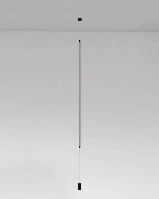 Lámpara colgante minimalista negra, diseño moderno, iluminación decorativa Birot MX