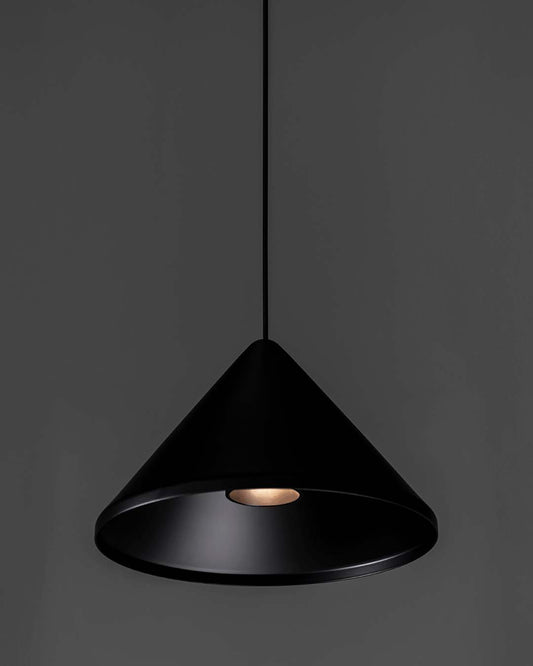 Kloke Negro - Lámpara Colgante LED Integrado Individual