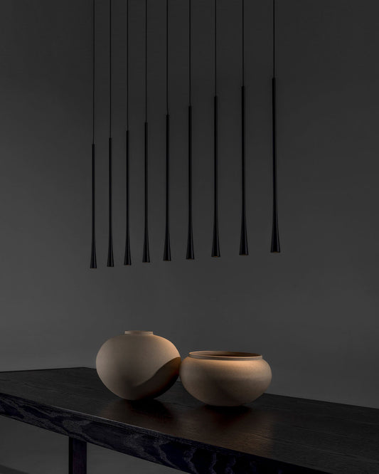 Slak | Lámpara Colgante Lineal | LED Integrado | Diseño Minimalista